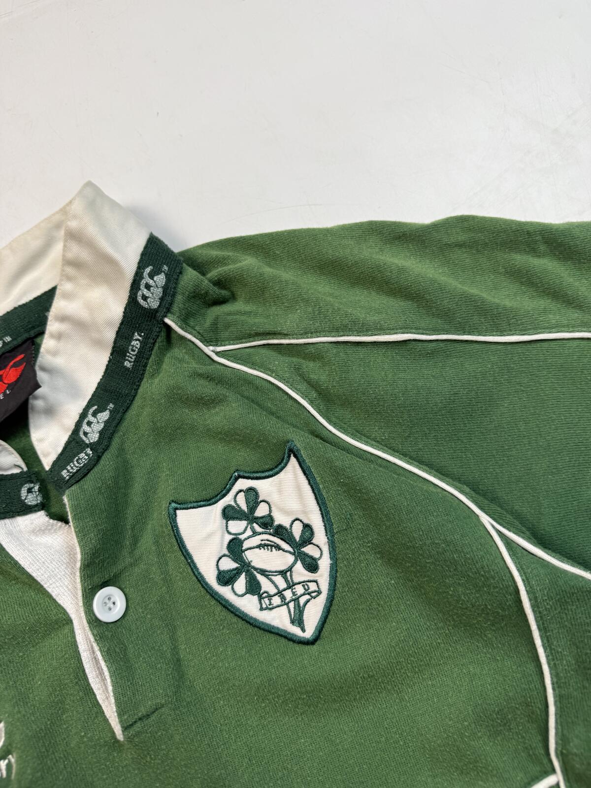 Vintage Ireland 2007/08 Canterbury rugby shirt (L)
