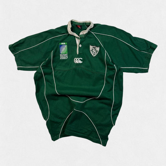Vintage Ireland 2007 world cup rugby union shirt (M)