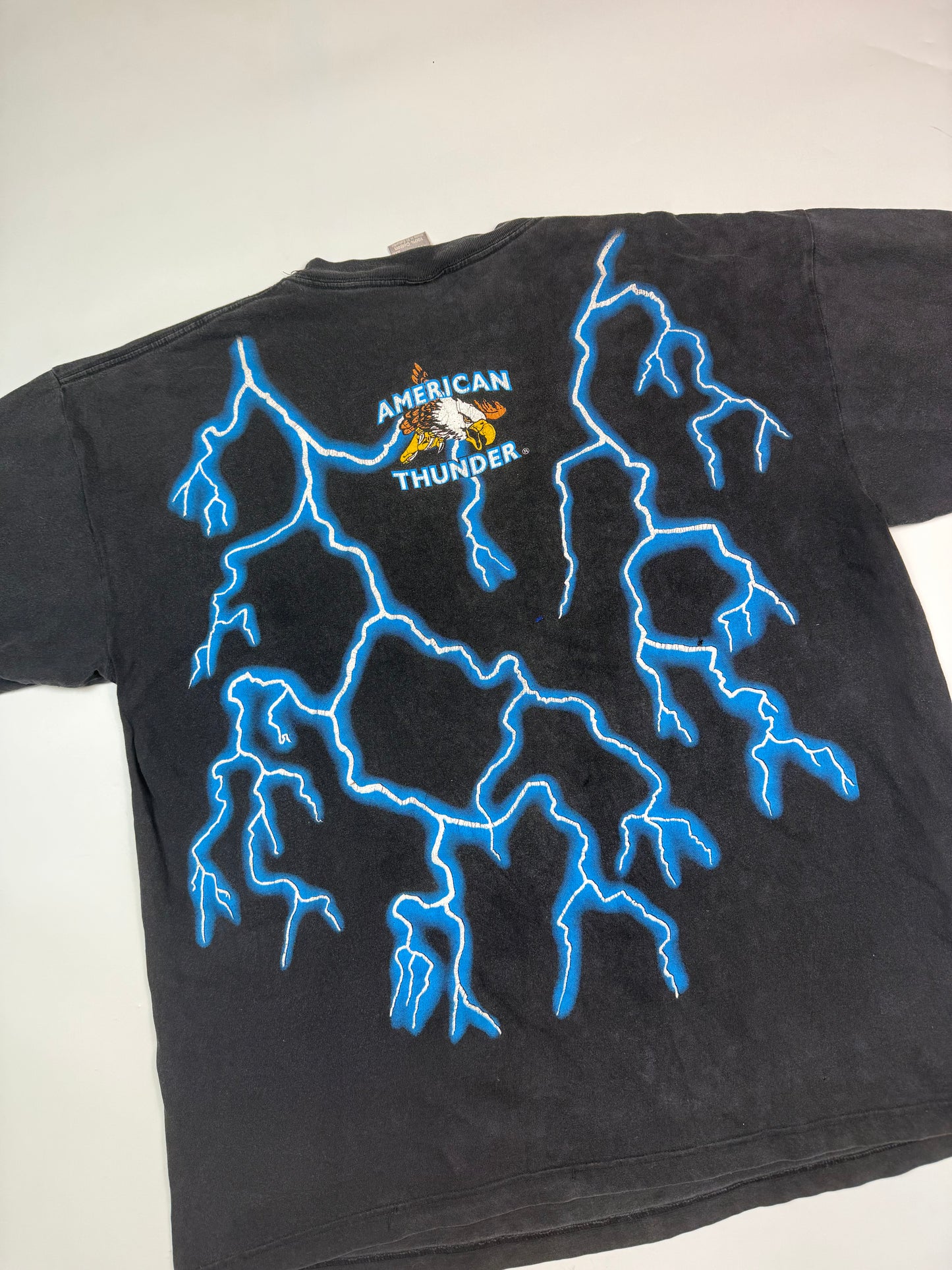Vintage 90s American Thunder born country tee (XXL)