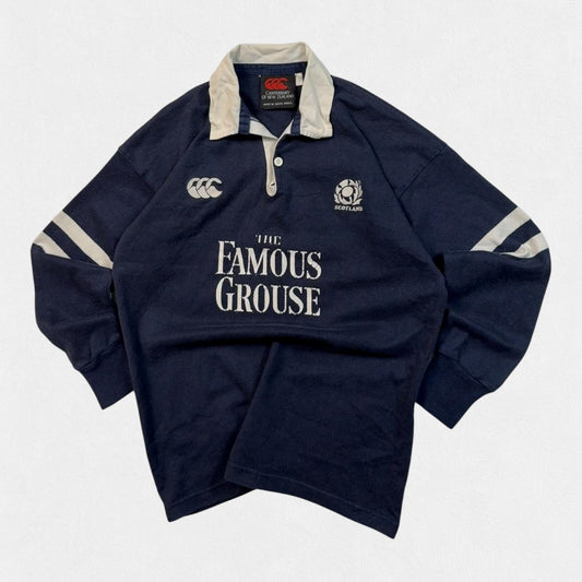 Vintage Scotland 2002-05 Canterbury rugby union shirt (XS)