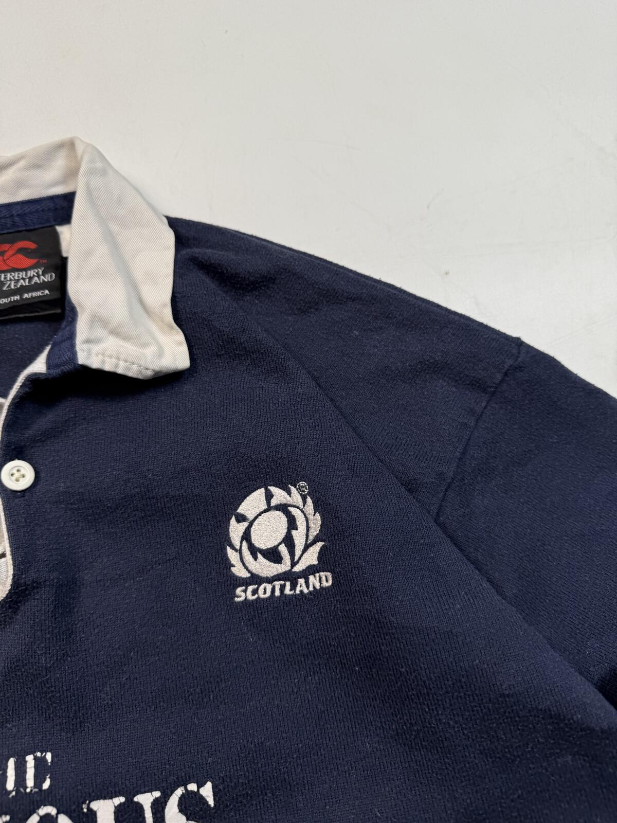 Vintage Scotland 2002-05 Canterbury rugby union shirt (XS)