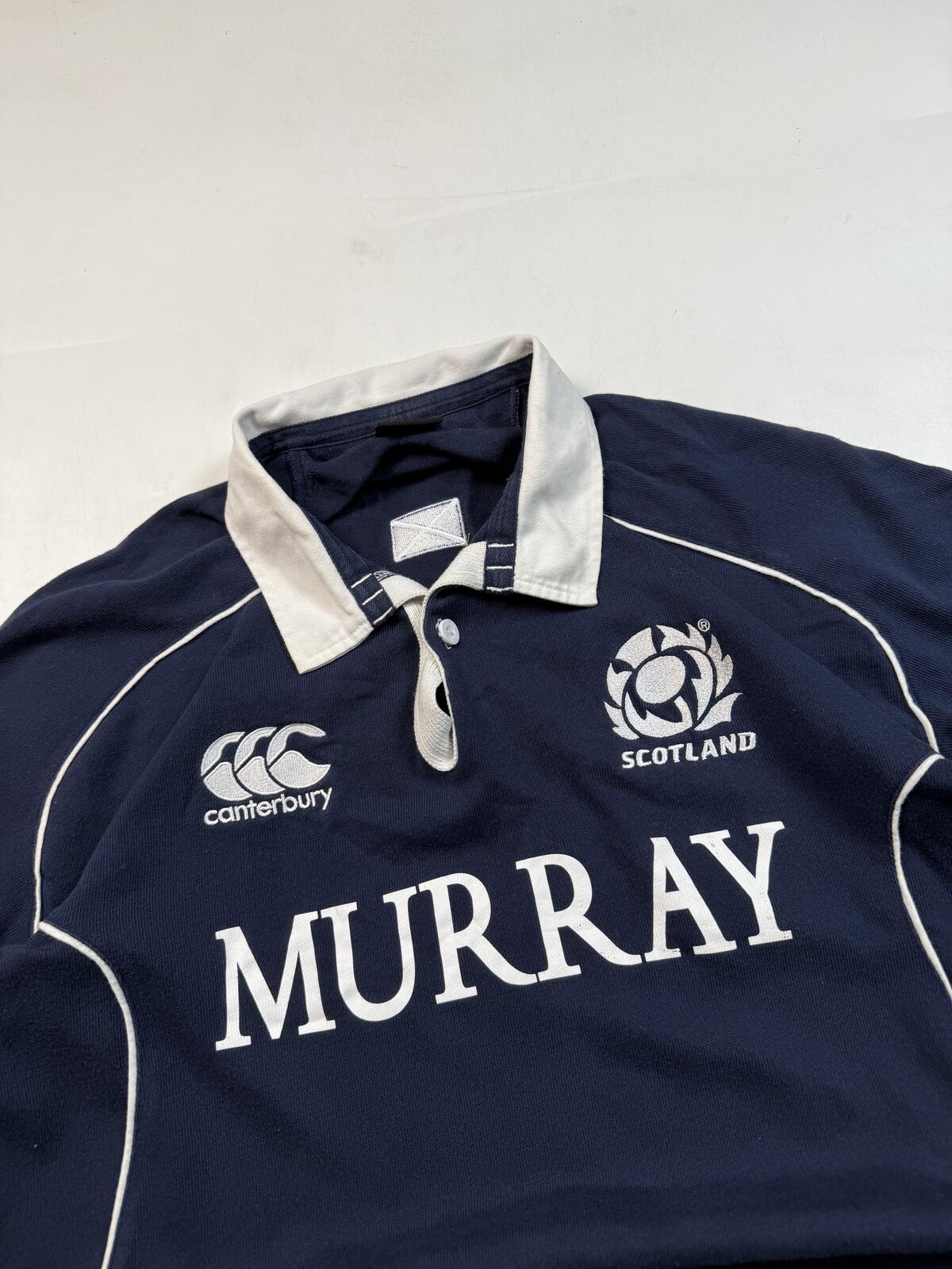 Scotland 2009/10 Canterbury rugby union shirt (L)