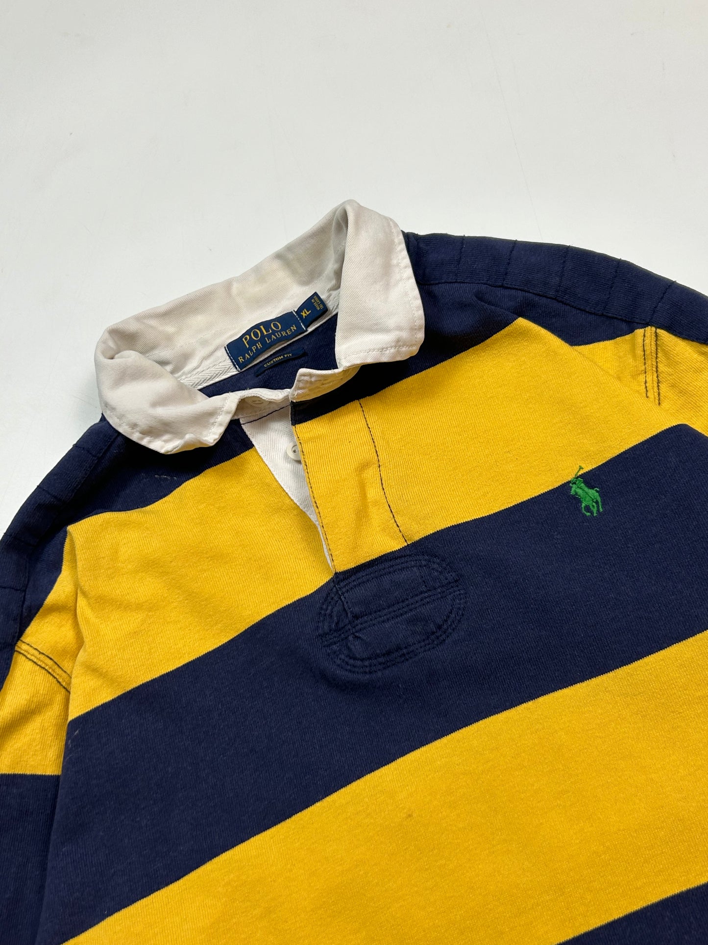 Polo Ralph Lauren striped rugby polo shirt (XL)