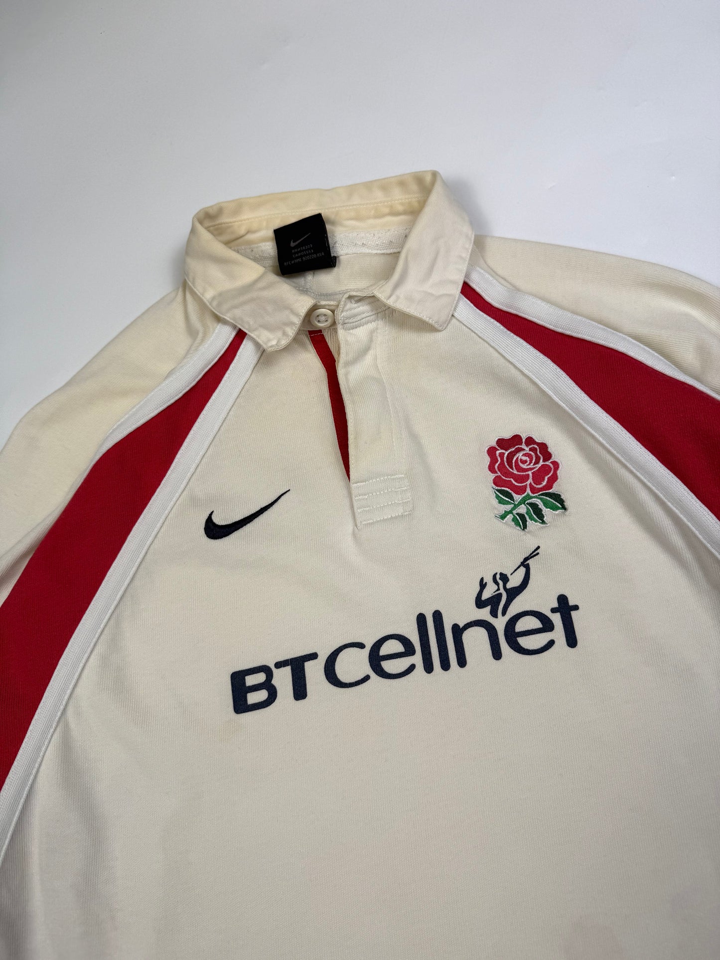 Vintage England 2001/02 Nike rugby union shirt (YXL)