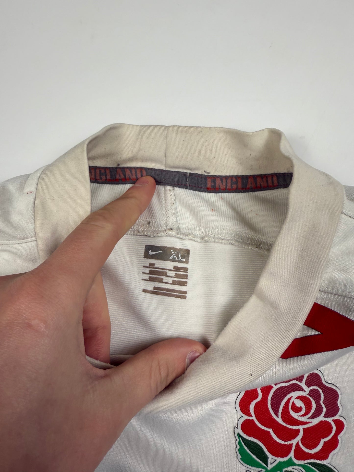 Vintage England 2007-09 Nike rugby union shirt (XL)
