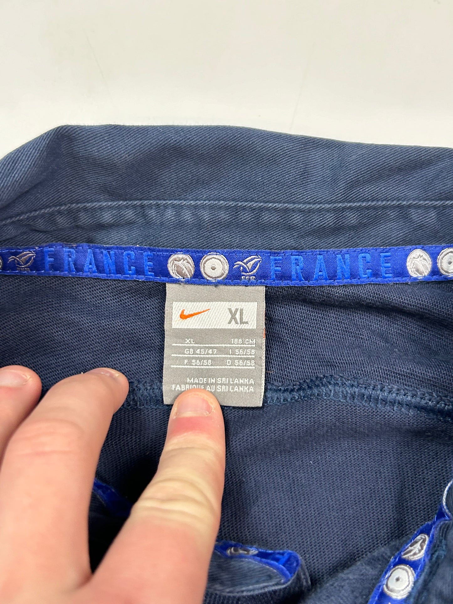 Vintage France 2007/08 Nike rugby shirt (XL)