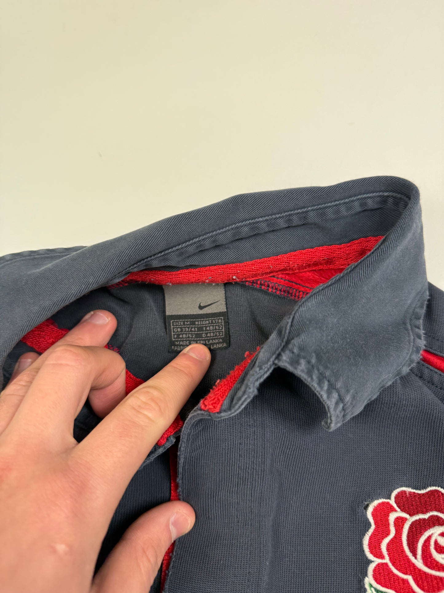 Vintage England 2003-05 Nike away rugby union shirt (M)