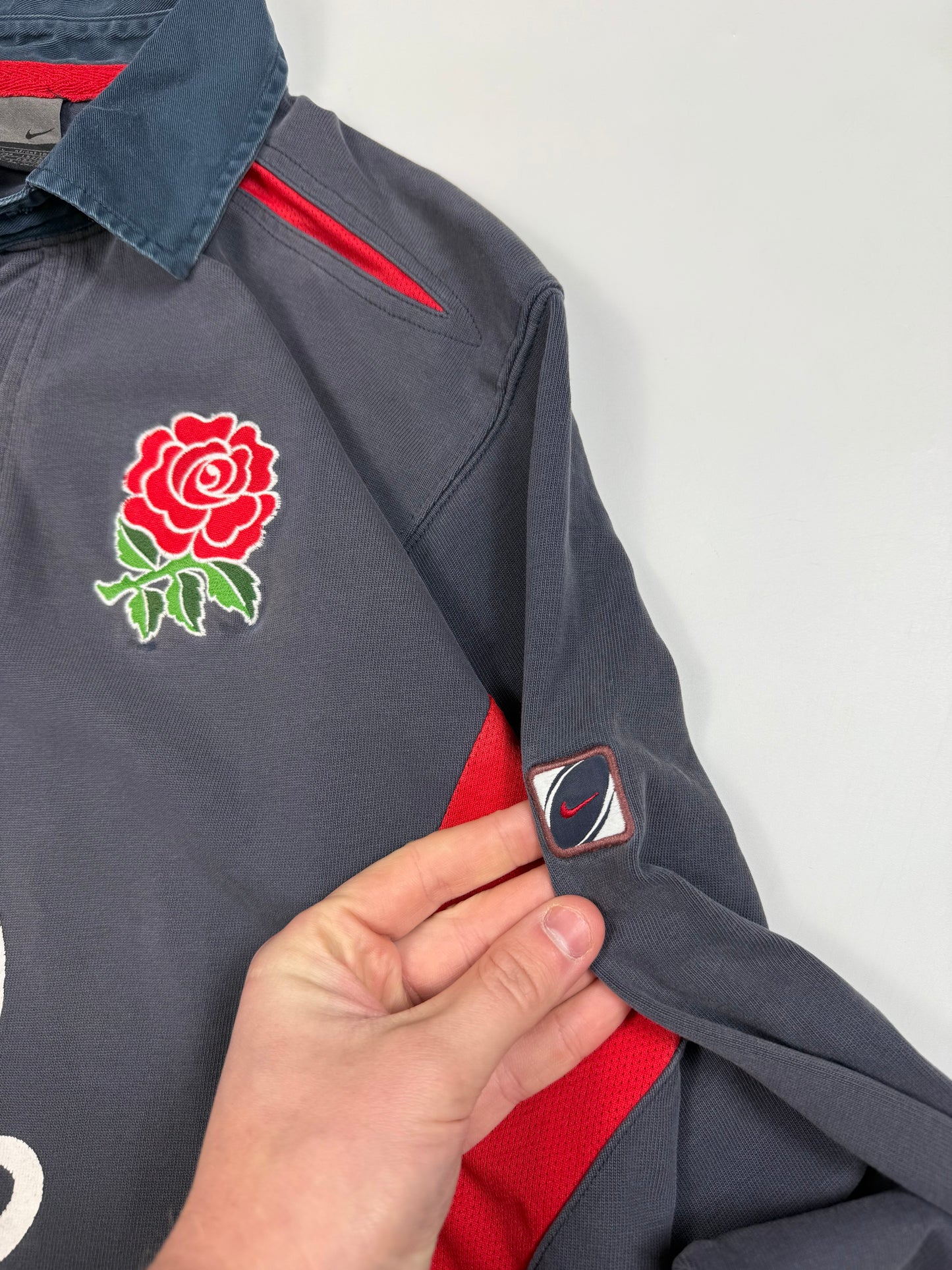 Vintage England 2003-05 Nike away rugby shirt (L)