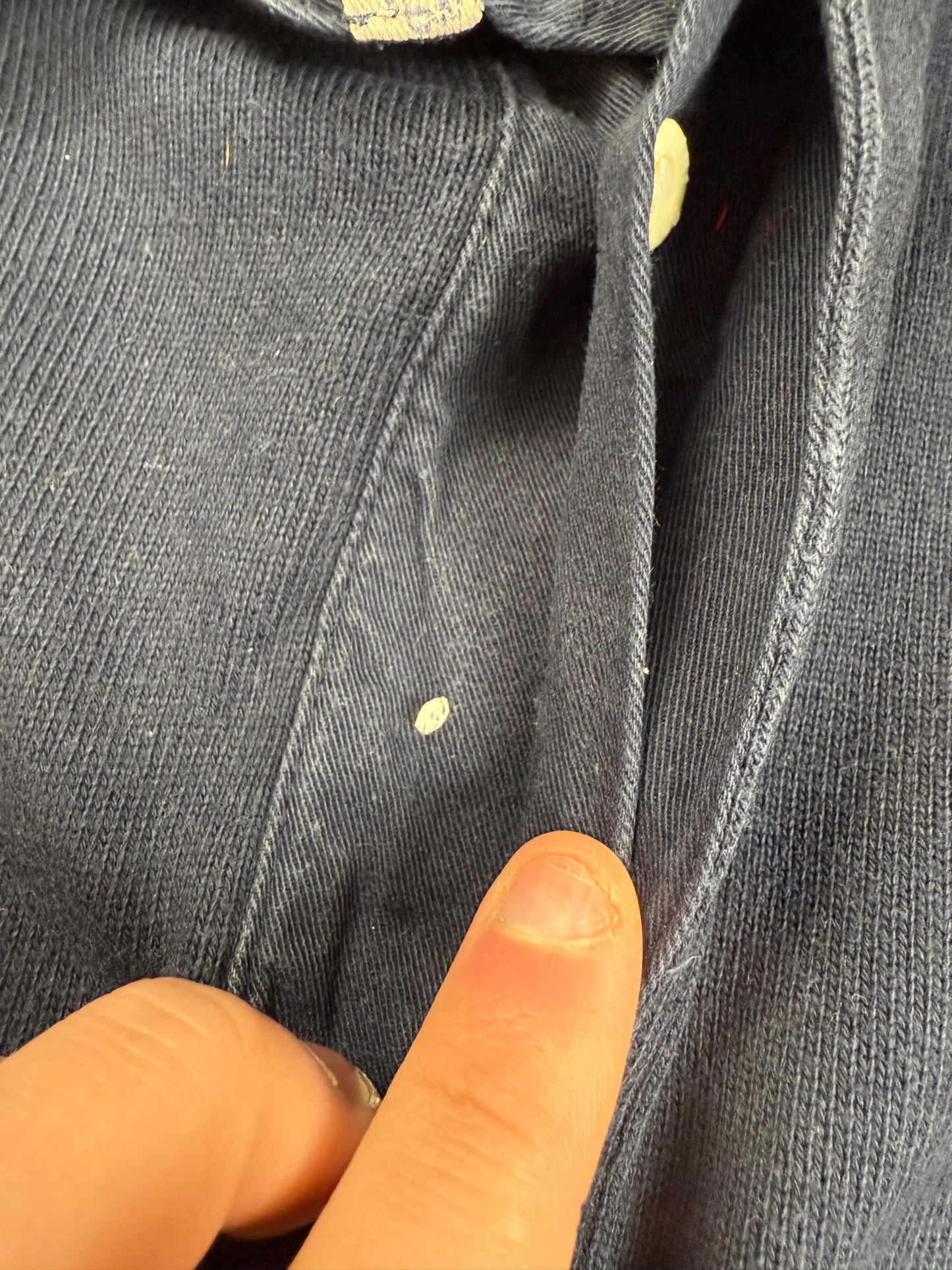 Vintage Sergio Tacchini striped rugby polo (XL)