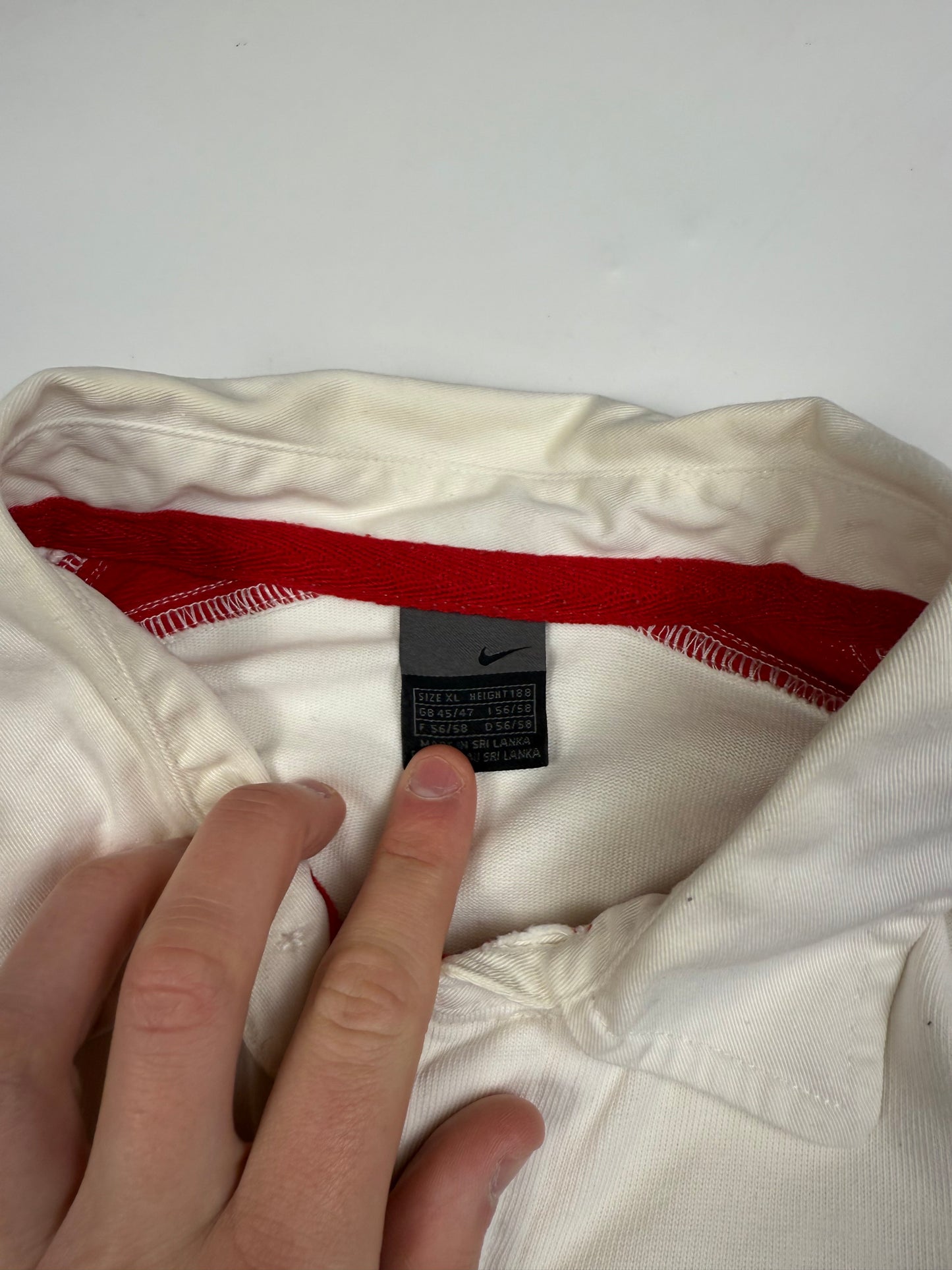 Vintage England 2003-05 Nike home rugby shirt (XL)