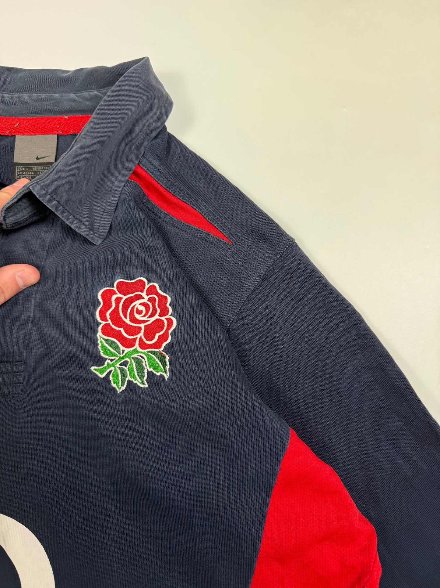 Vintage England 2003-05 Nike away rugby shirt (L)
