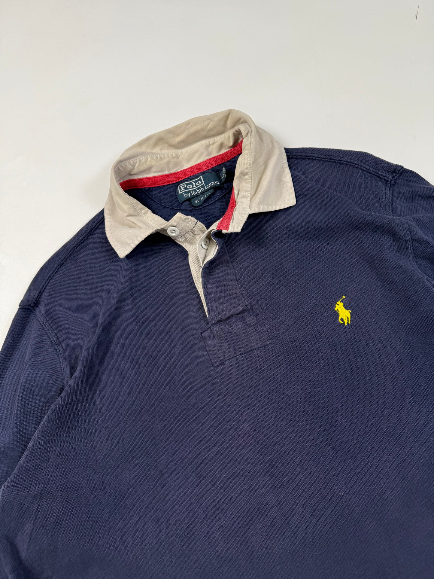 Vintage Polo Ralph Lauren l/s rugby polo shirt (L)