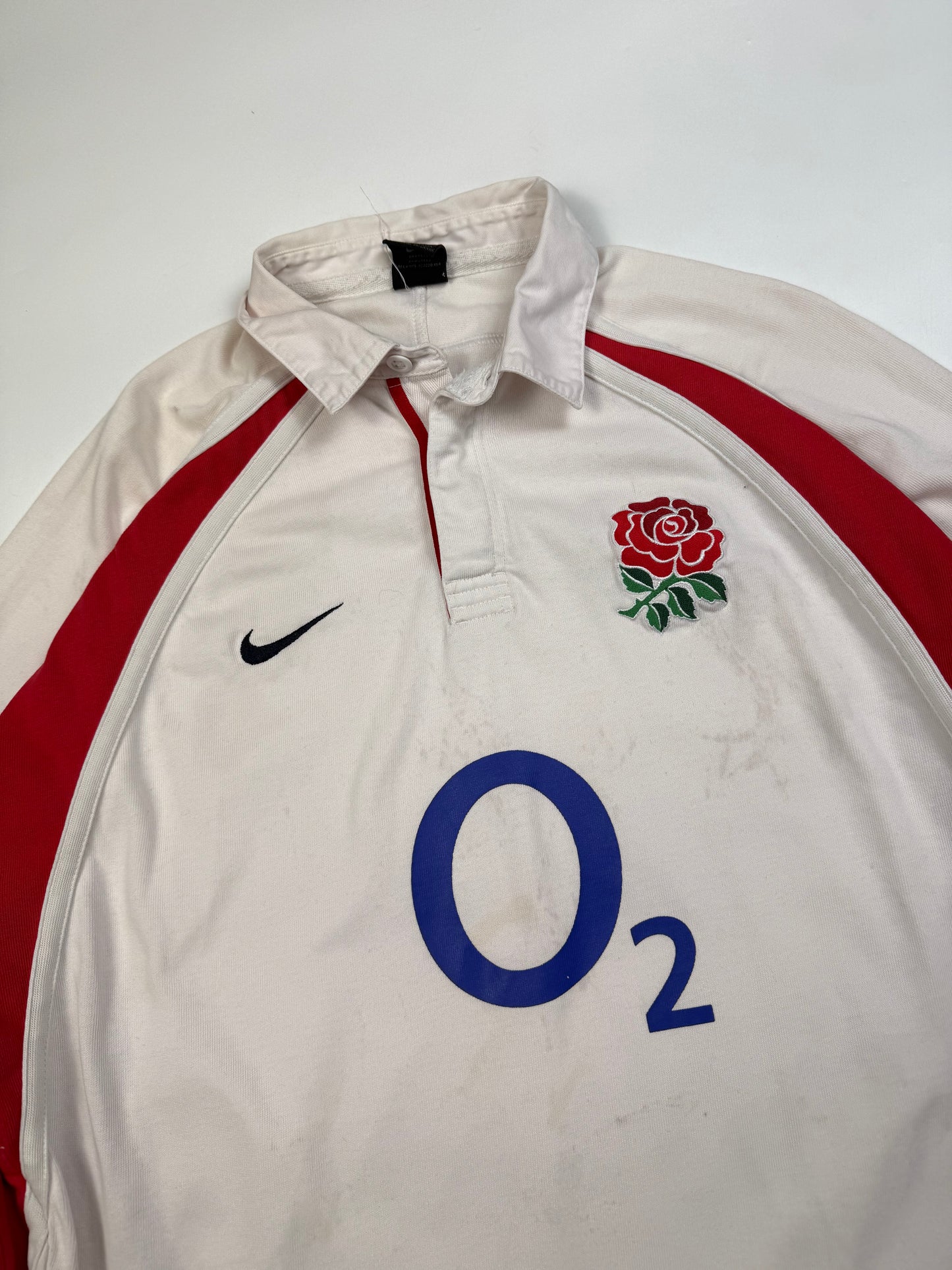 Vintage England 2002/03 Nike home rugby shirt (L)
