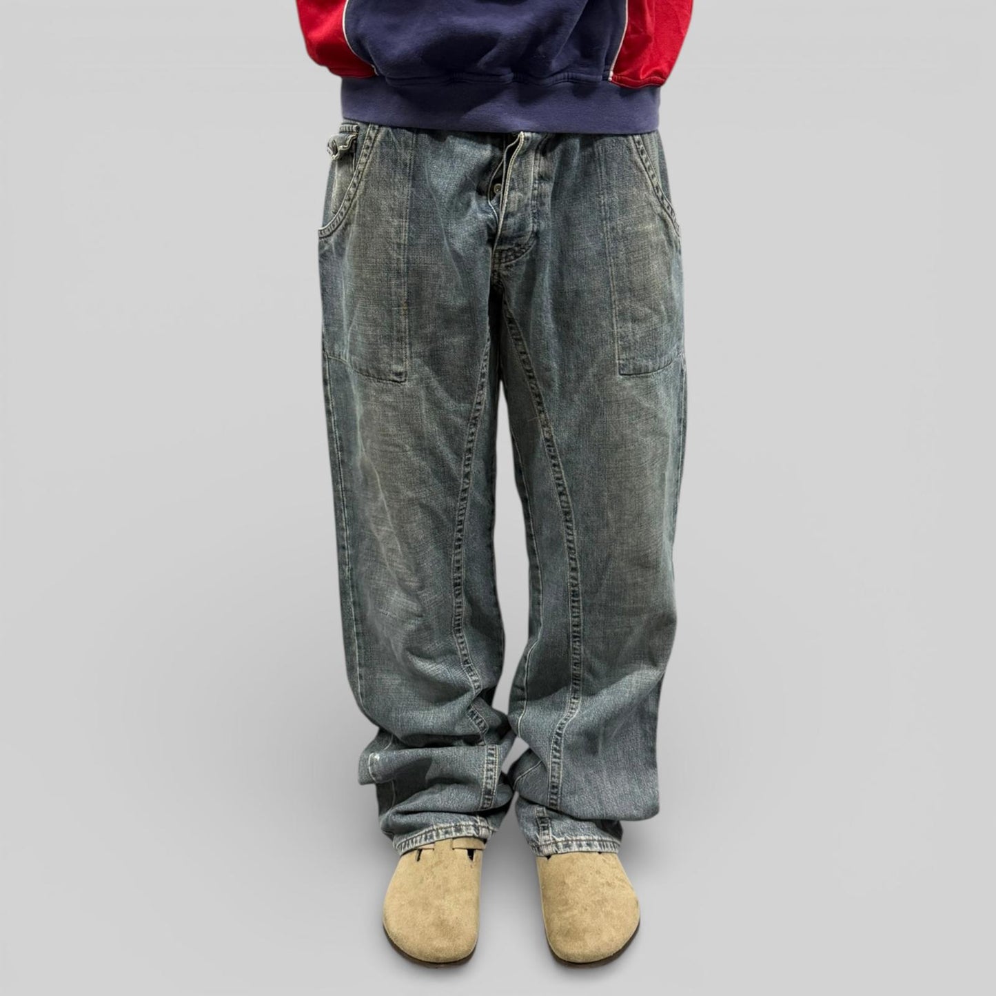 Vintage Schott NYC baggy hip hop jeans (W40)