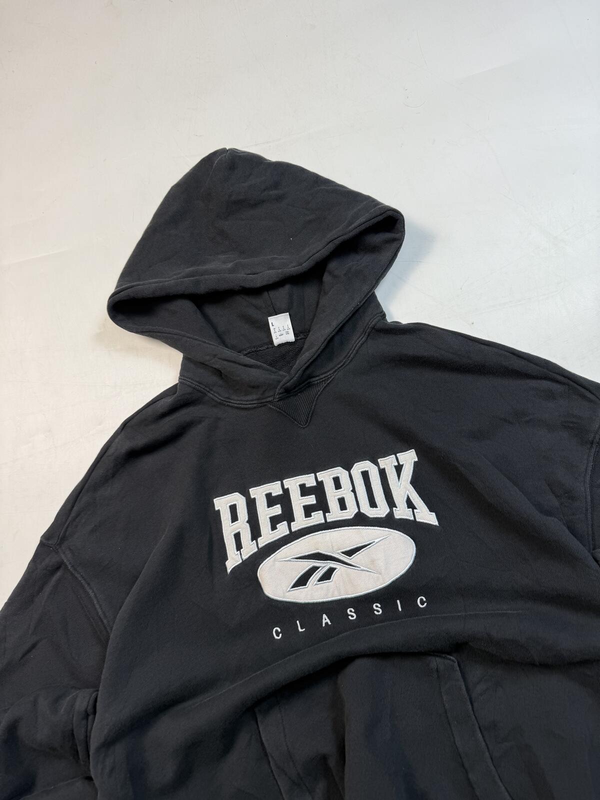 Reebok spell out hoodie (L)