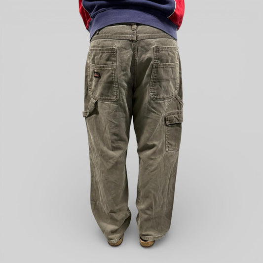 Vintage Dickies baggy double knee carpenter pants (W34)