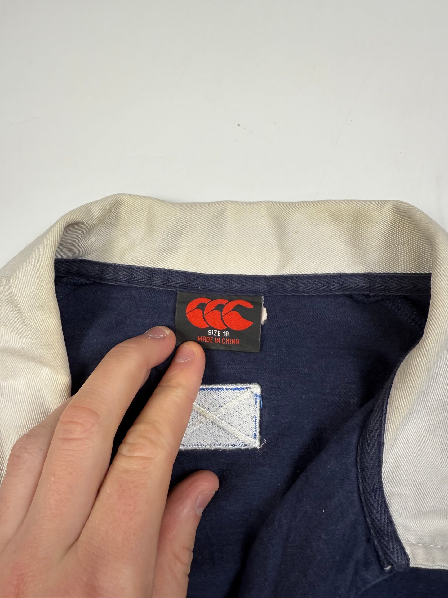 Vintage Scotland 2003 Canterbury rugby shirt (18)