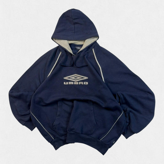 Vintage Y2K Umbro centre logo hoodie (XL)