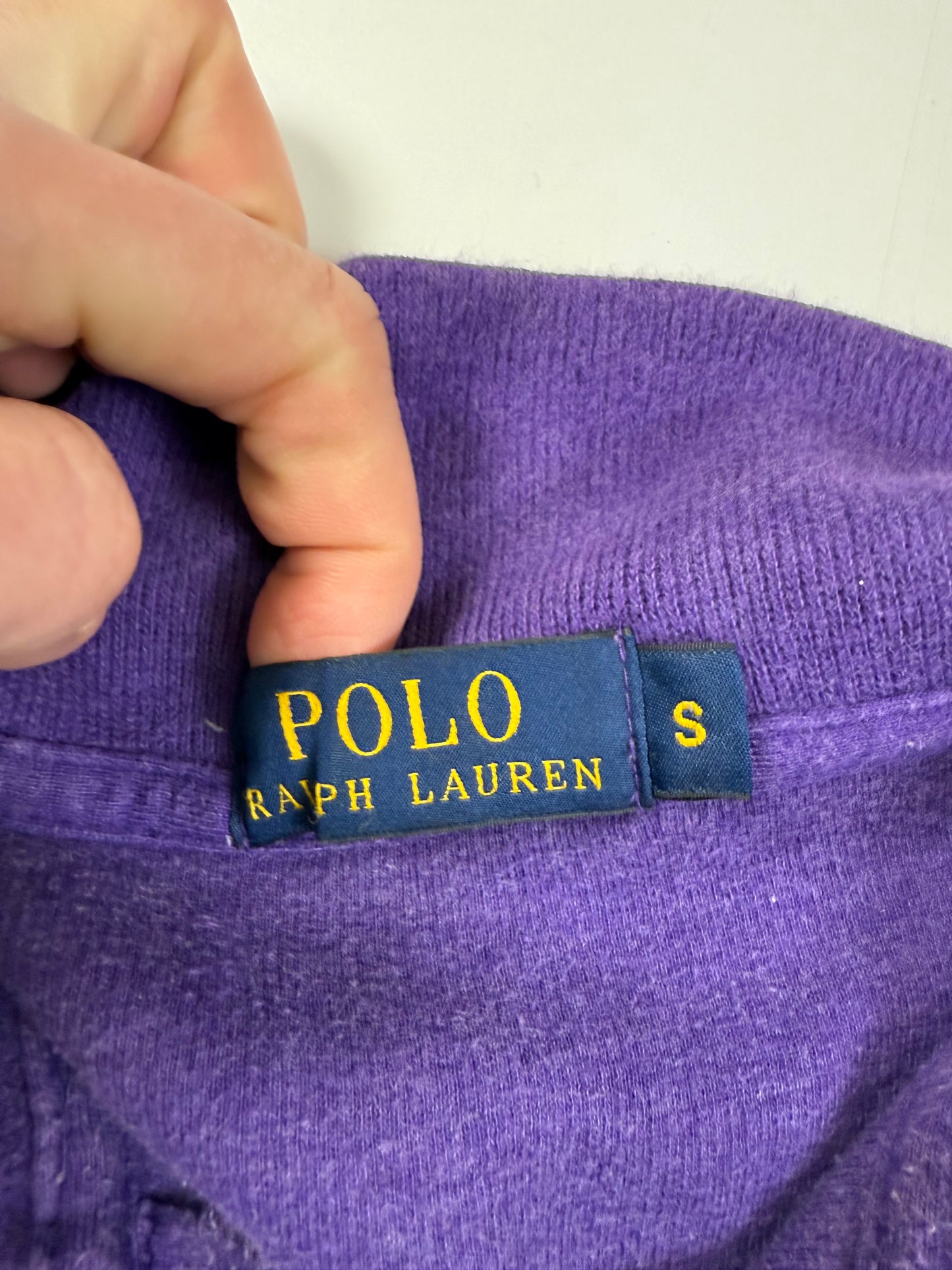 Polo Ralph Lauren quarter zip sweatshirt (S)