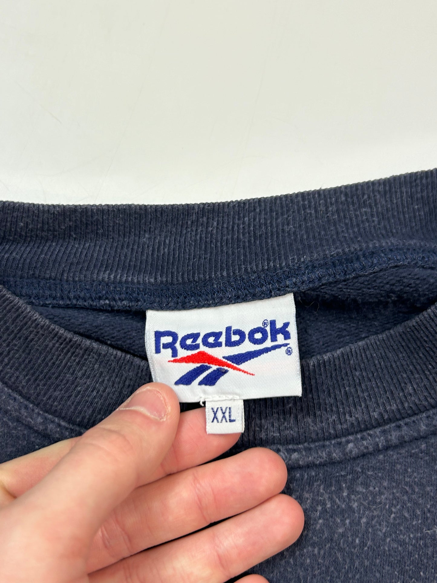 Vintage 90s Reebok membership spell out sweatshirt (L)