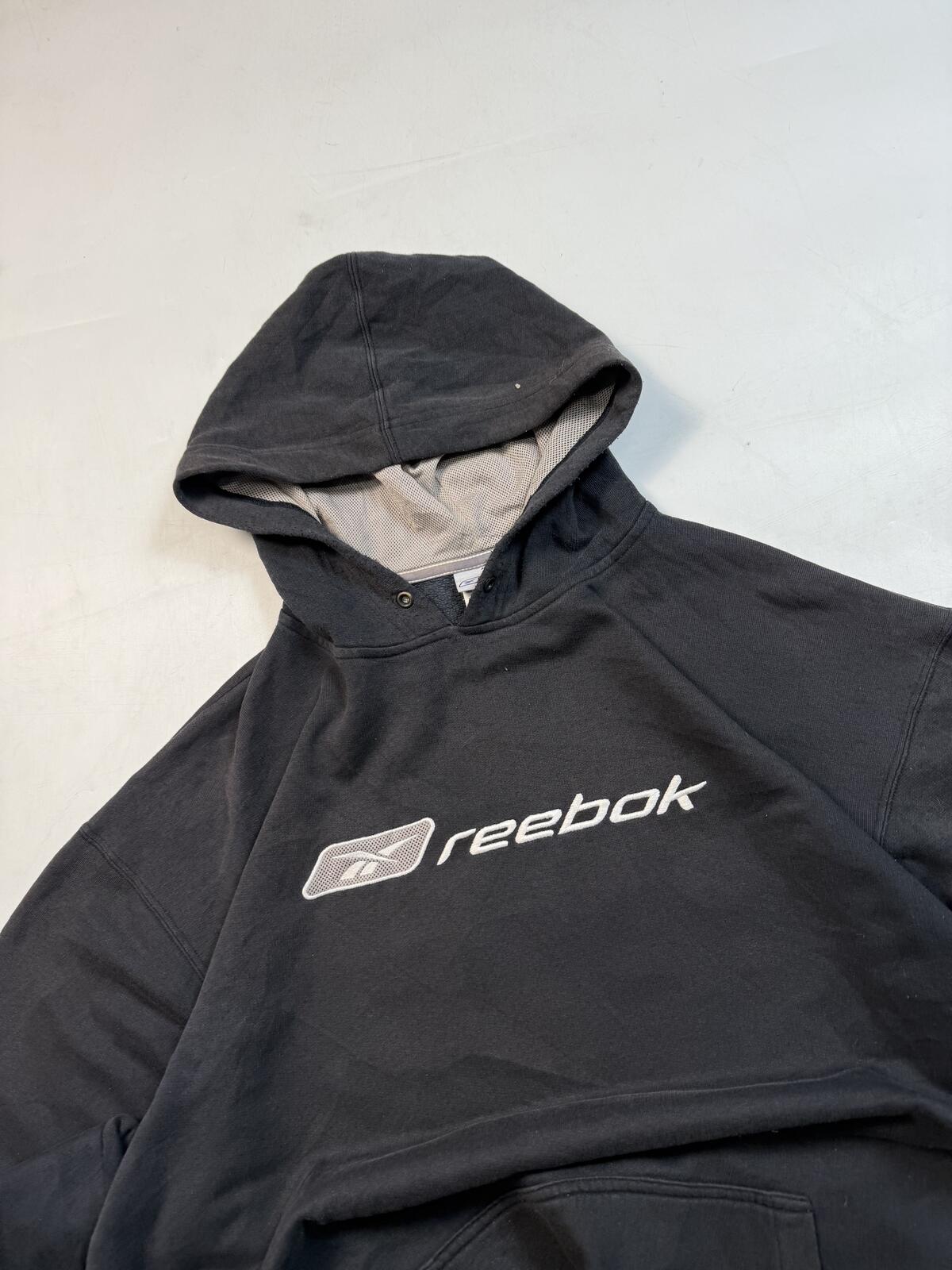 Vintage Y2K Reebok spell out hoodie (XL)