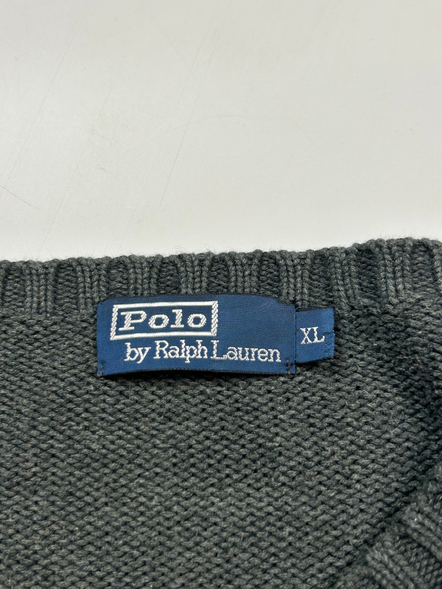 Vintage Polo Ralph Lauren knit sweater (XL)