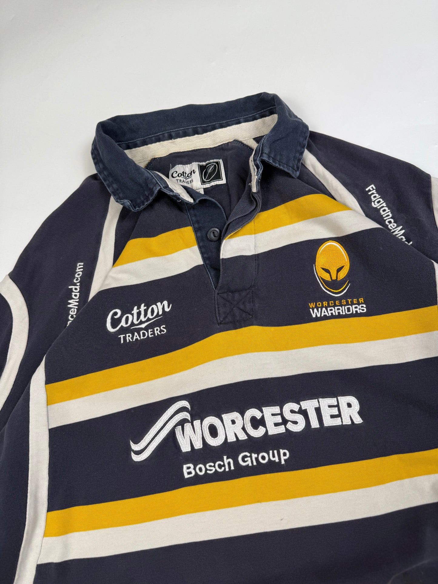 Worcester Warriors 2009/10 Cotton Traders rugby shirt (XL)