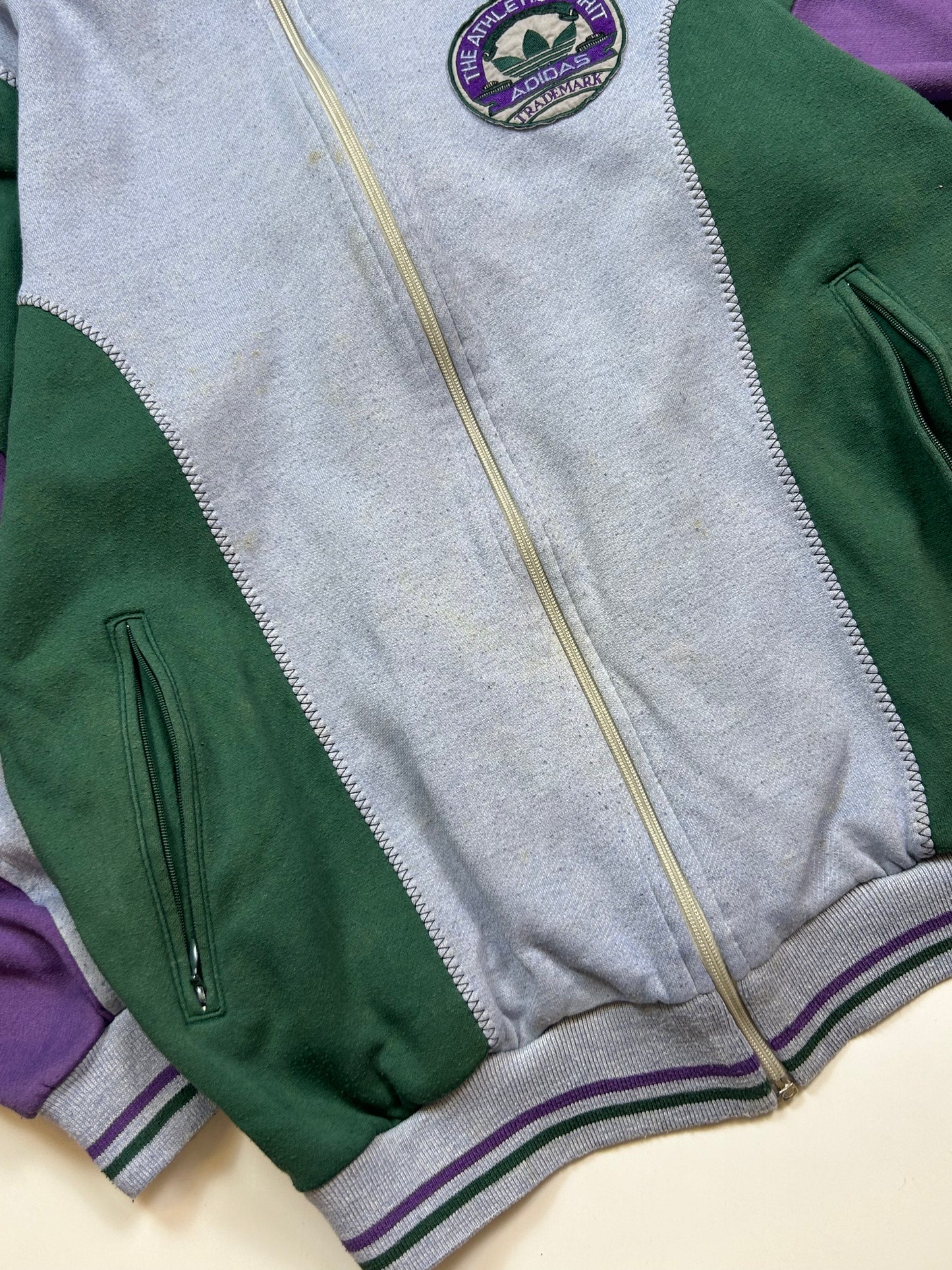 Vintage 90s Adidas originals track top (M)