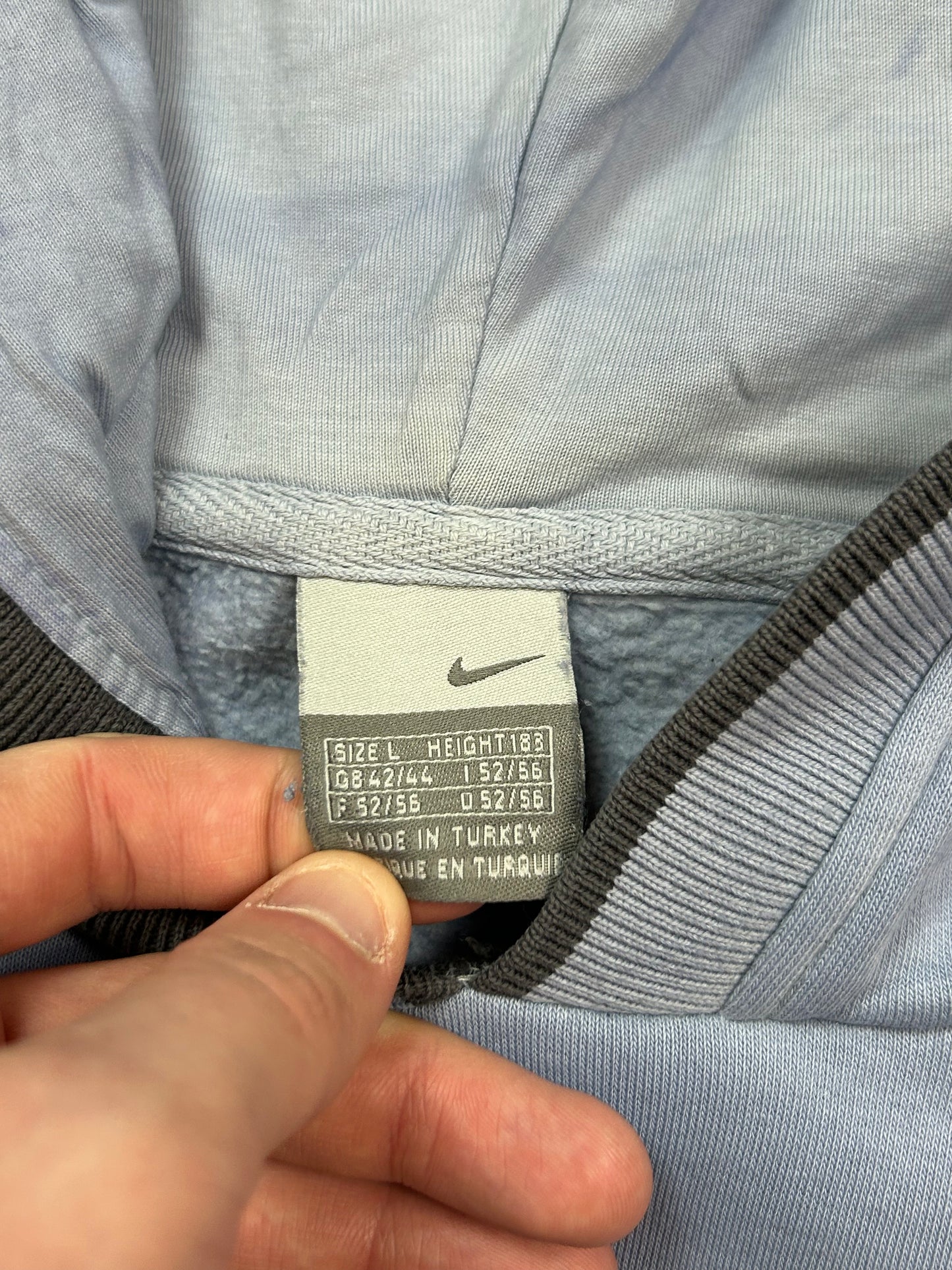 Vintage Nike centre swoosh hoodie (L)