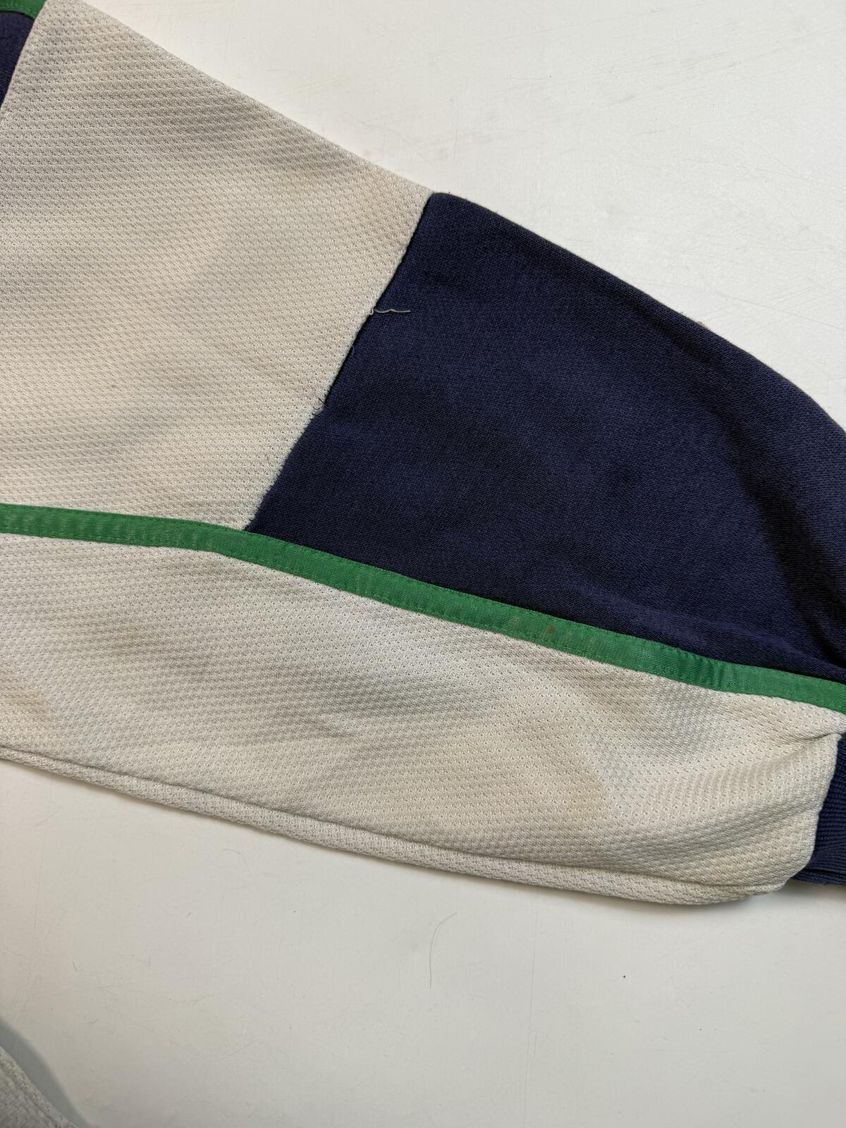 Vintage 90s adidas colour block sweatshirt (XL)