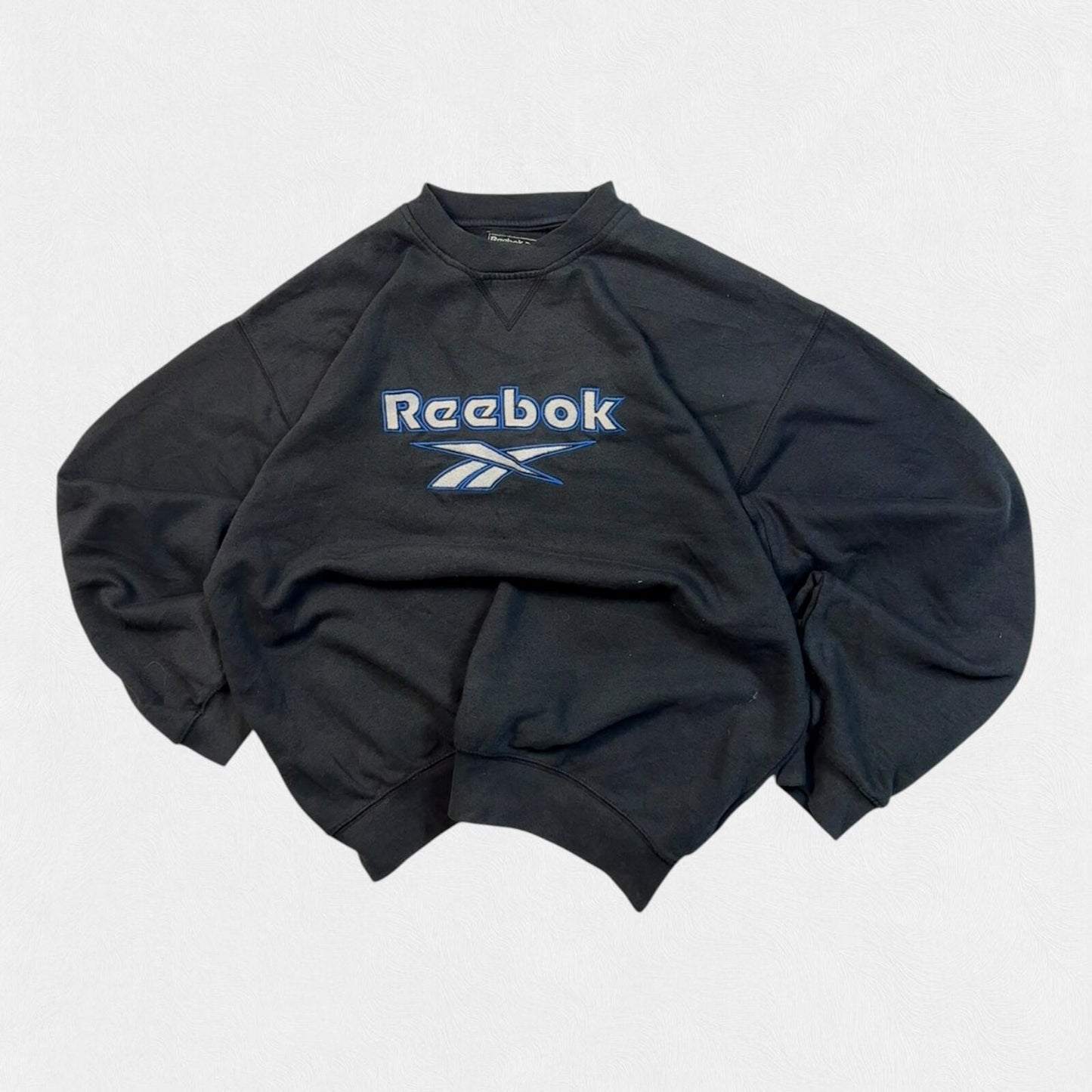 Vintage 90s Reebok spell out sweatshirt (L)