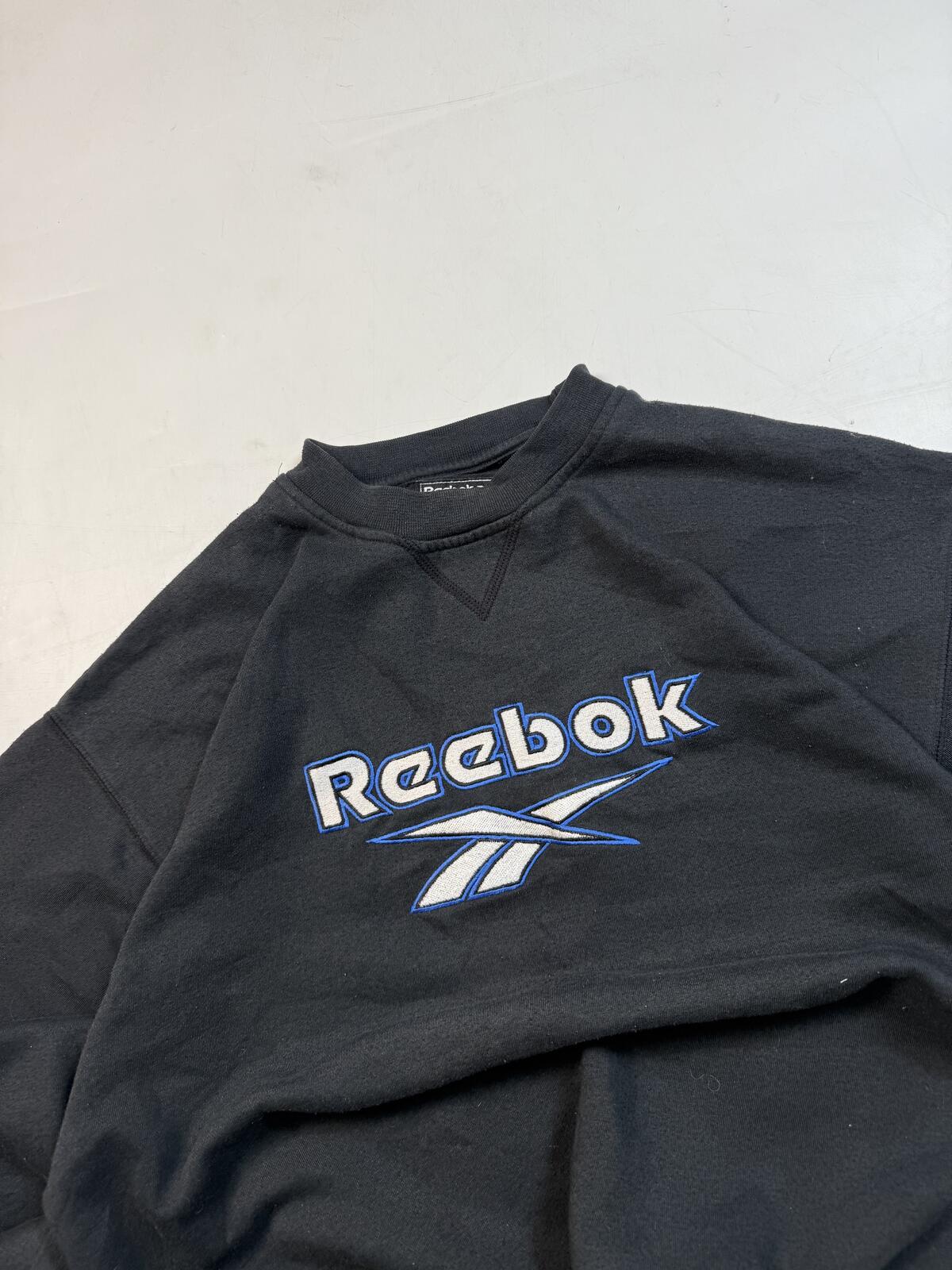 Vintage 90s Reebok spell out sweatshirt (L)