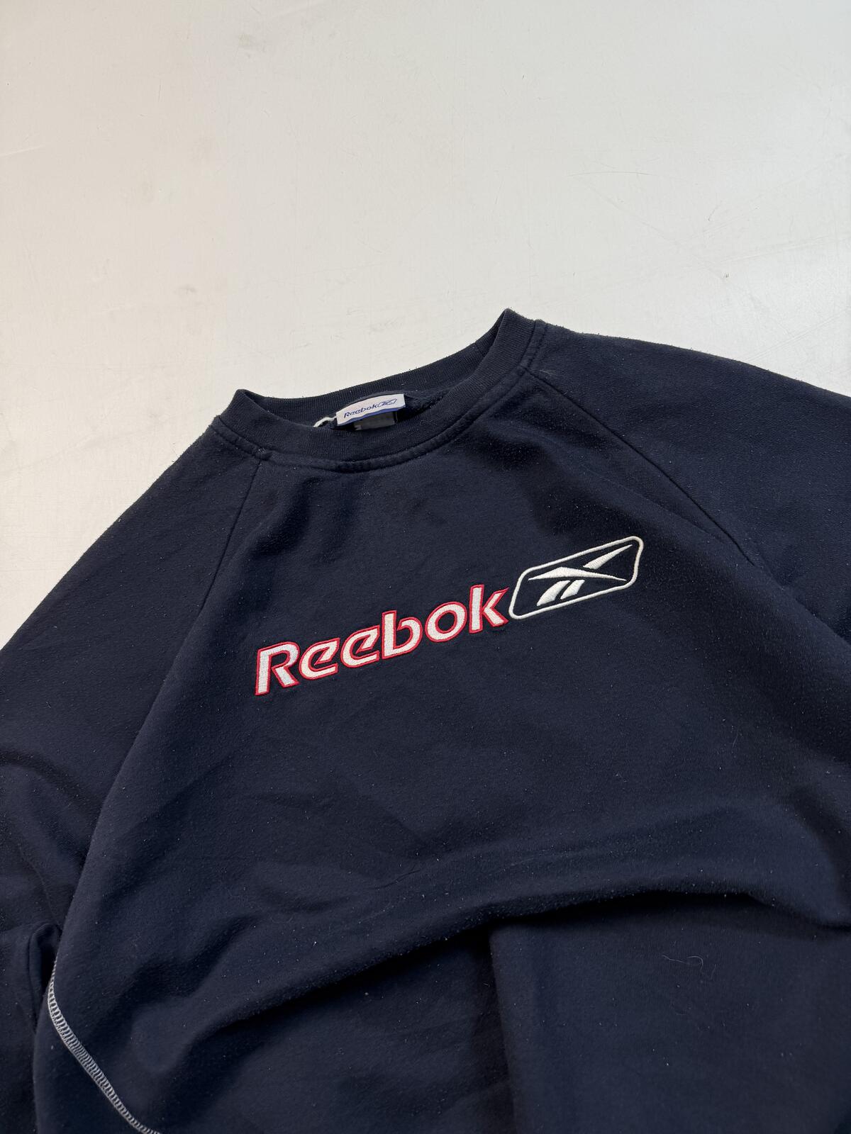 Vintage Y2K Reebok spell out sweatshirt (L)