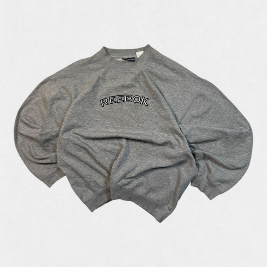 Vintage 90s Reebok spell out sweatshirt (XL)