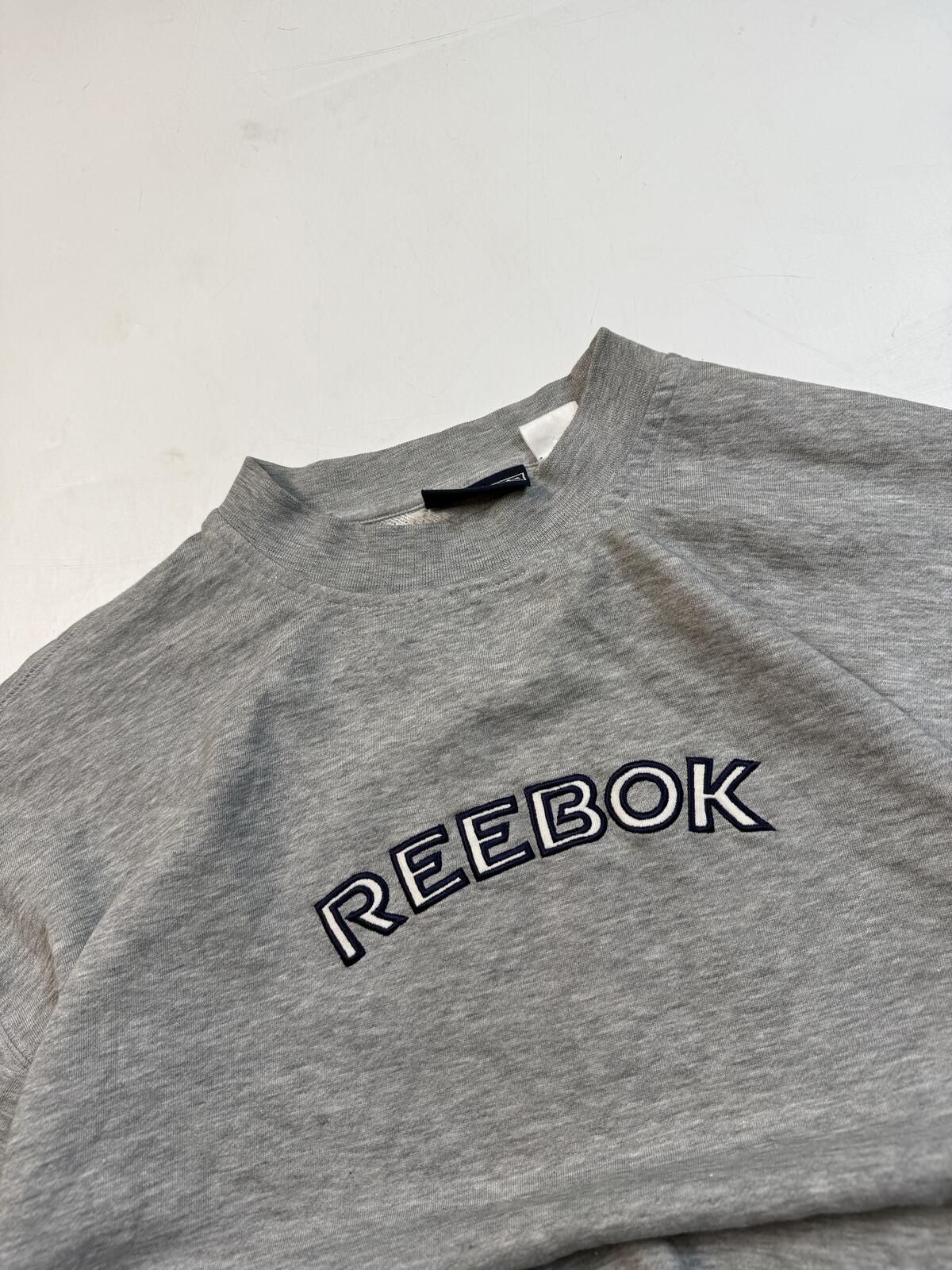 Vintage 90s Reebok spell out sweatshirt (XL)