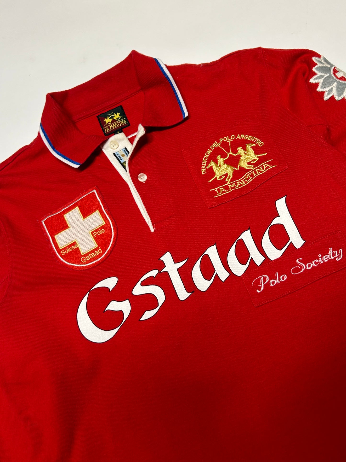 Vintage La Martina long sleeve polo shirt (S)