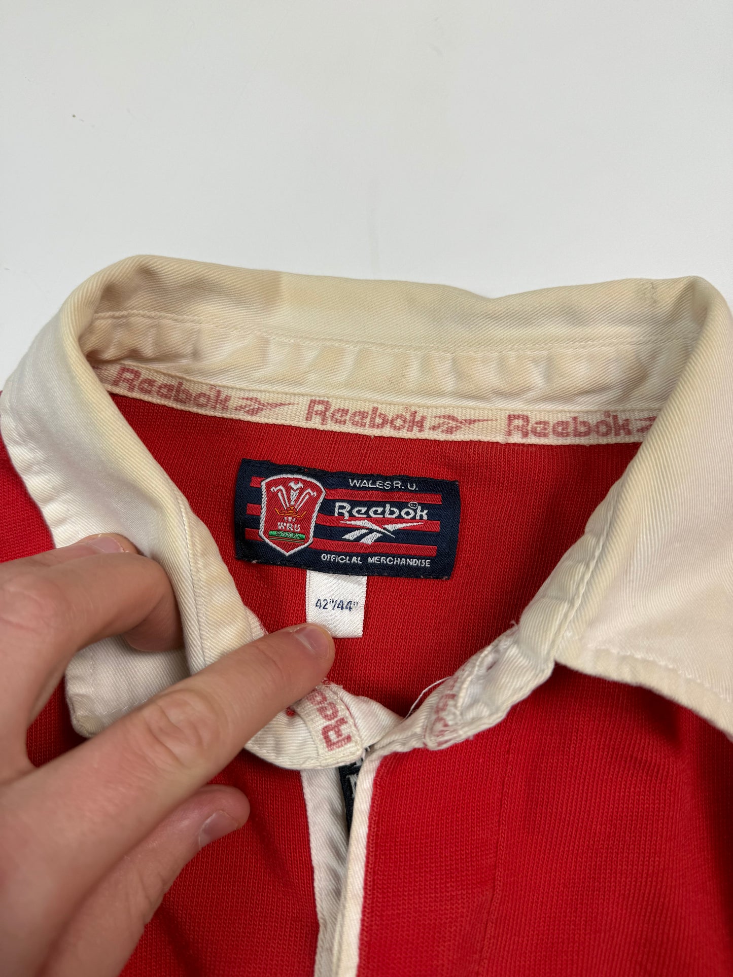 Vintage Wales 1996-98 Reebok rugby union shirt (XL)