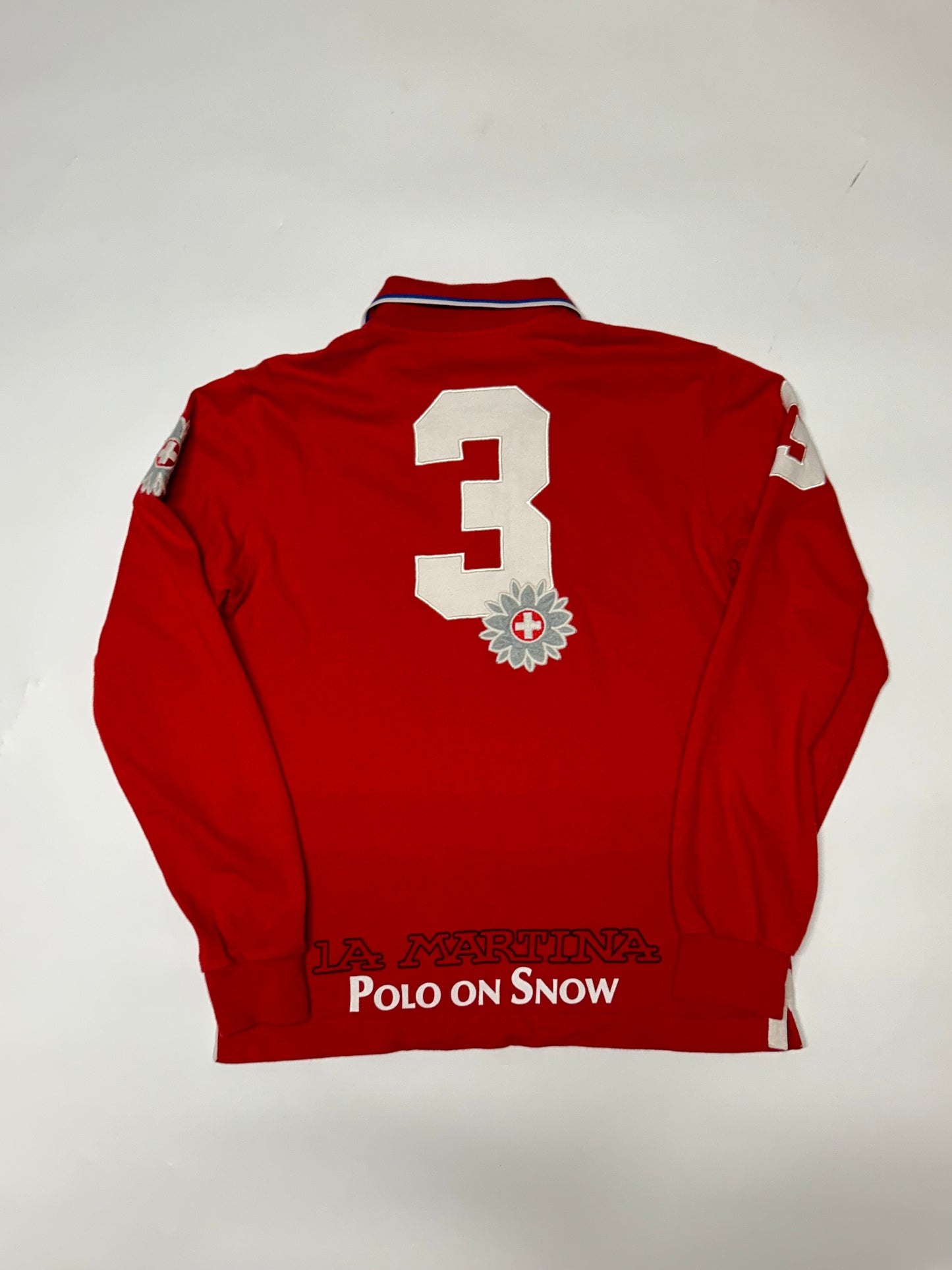 Vintage La Martina long sleeve polo shirt (S)