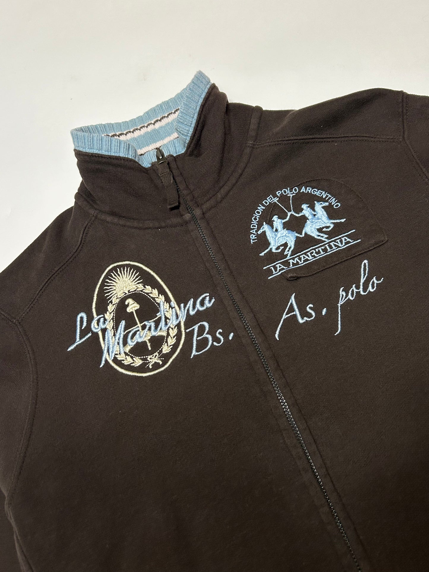 Vintage La Martina Full zip sweatshirt (M)