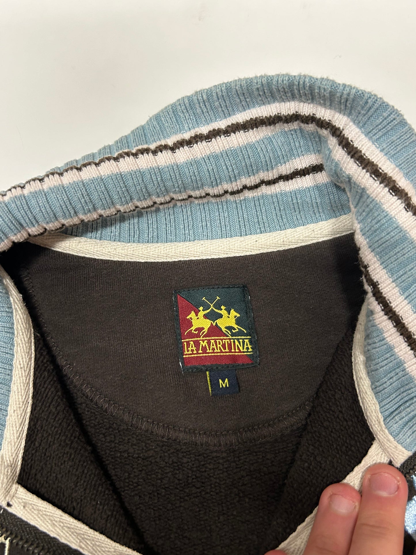 Vintage La Martina Full zip sweatshirt (M)