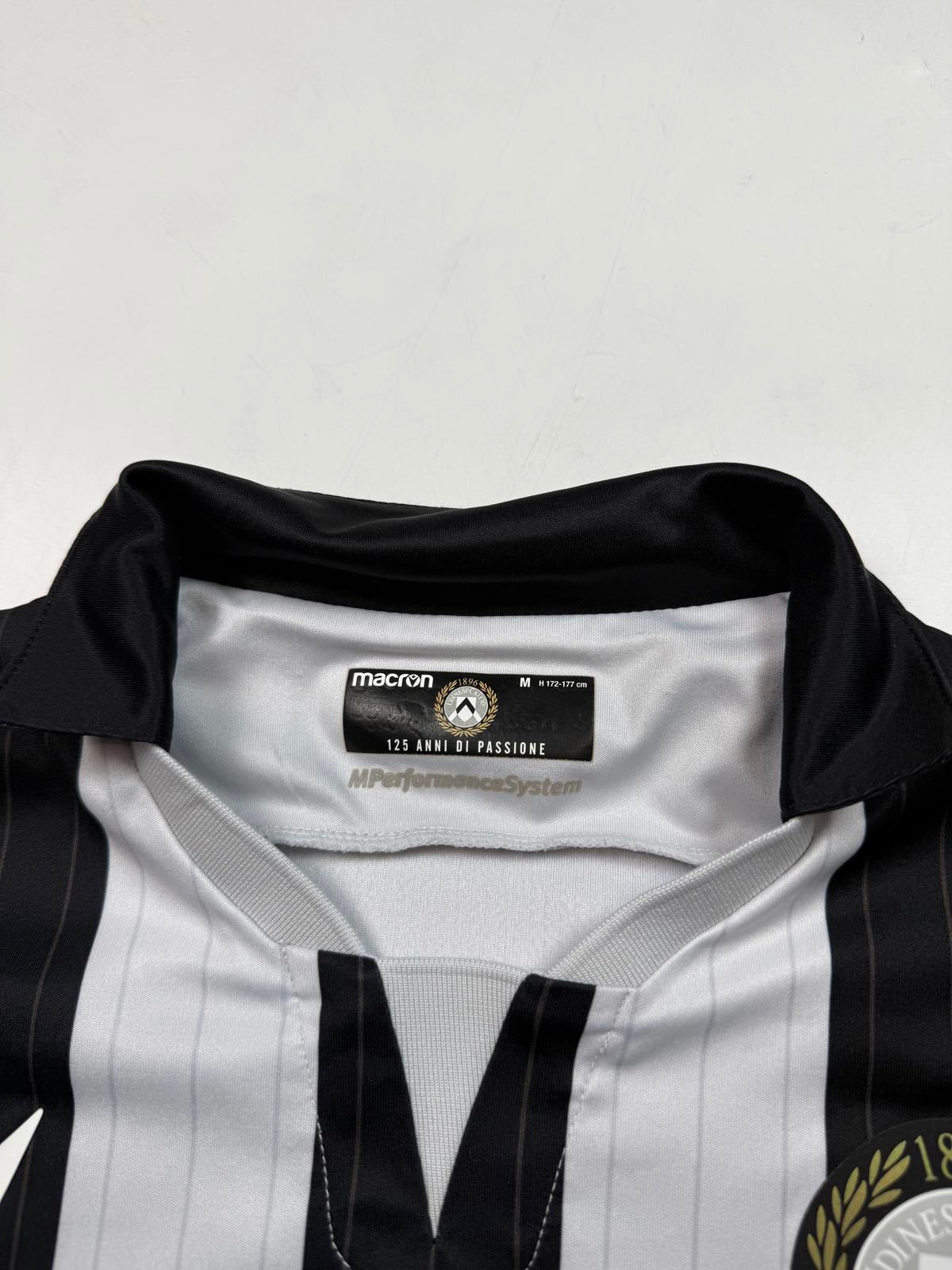 Udinese 2021/22 Macron home football shirt (M)