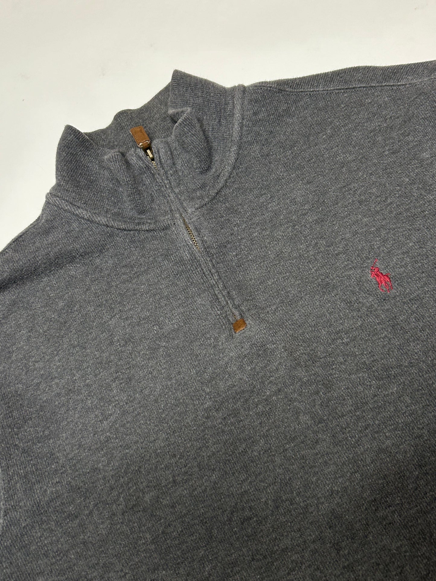 Ralph Lauren quarter zip sweatshirt (L)