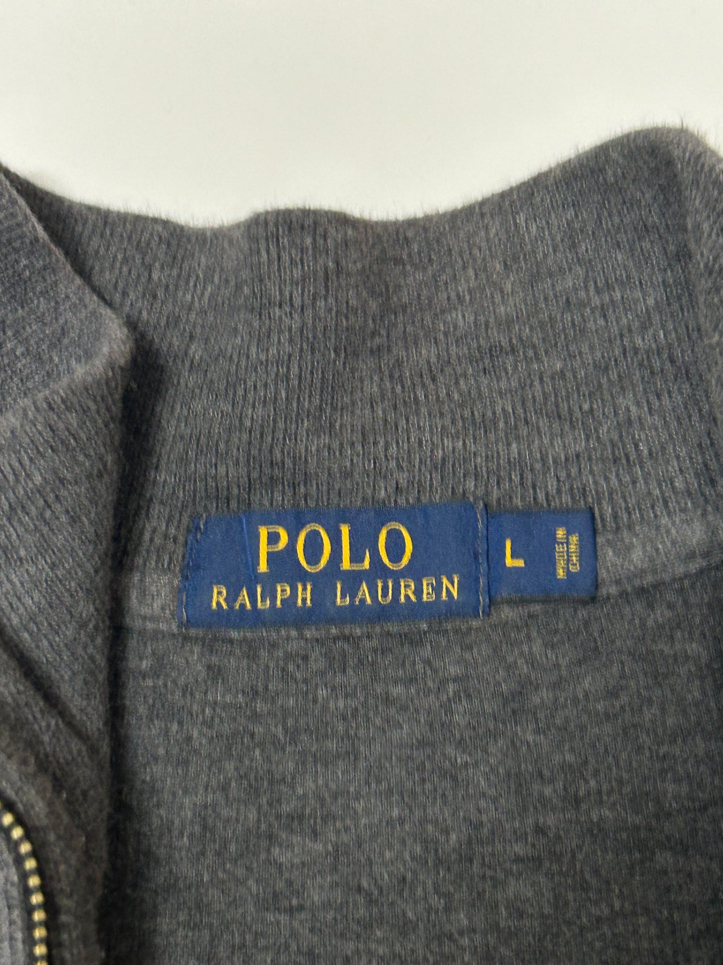 Ralph Lauren quarter zip sweatshirt (L)