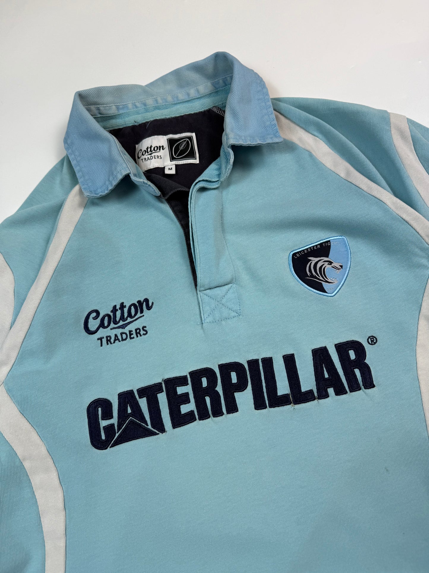 Leicester Tigers 2009-11 Cotton Traders rugby union shirt (M)