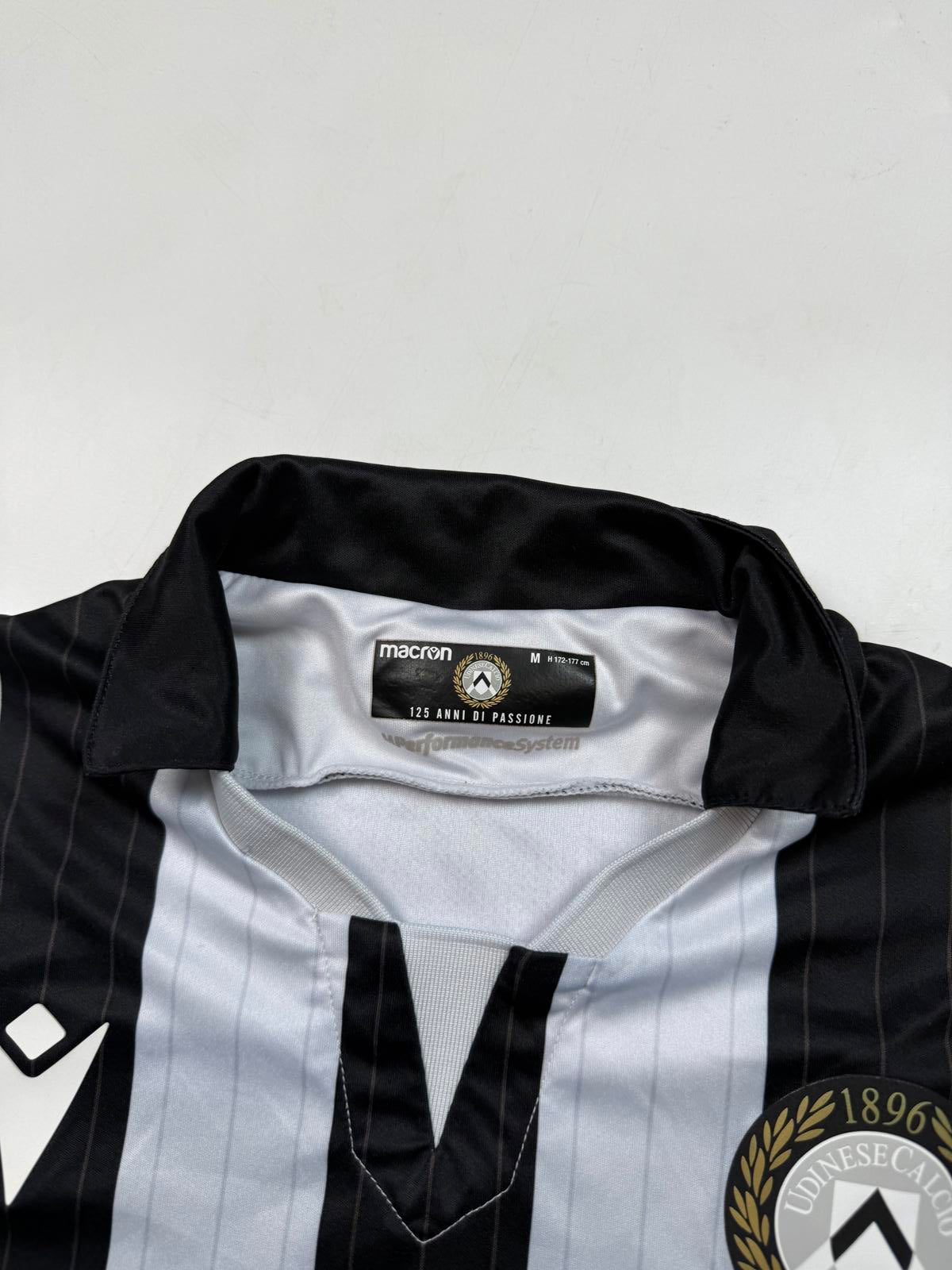 Udinese 2021/22 Macron home football shirt (M)