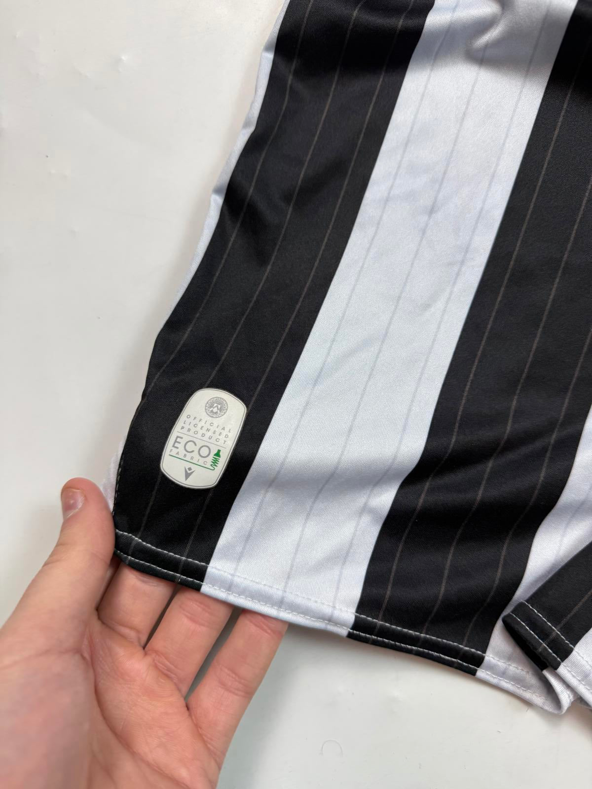 Udinese 2021/22 Macron home football shirt (M)