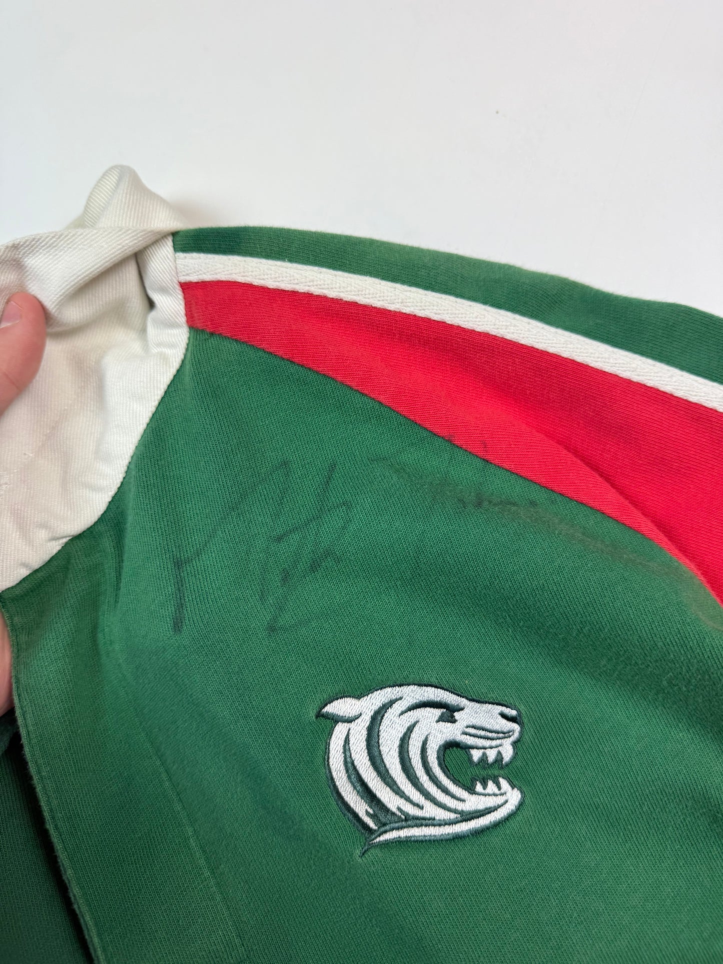 Vintage Leicester Tigers 2003/04 Cotton Traders rugby shirt (XXL)