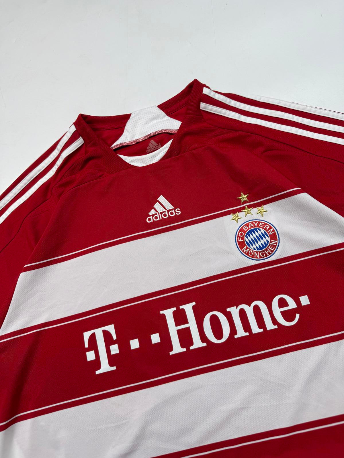Vintage Bayern Munich 2007/08 Adidas home football shirt (XXL)