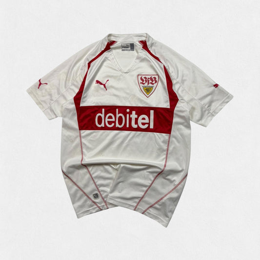 Vintage Stuttgart 2004/05 Puma home football shirt (L)