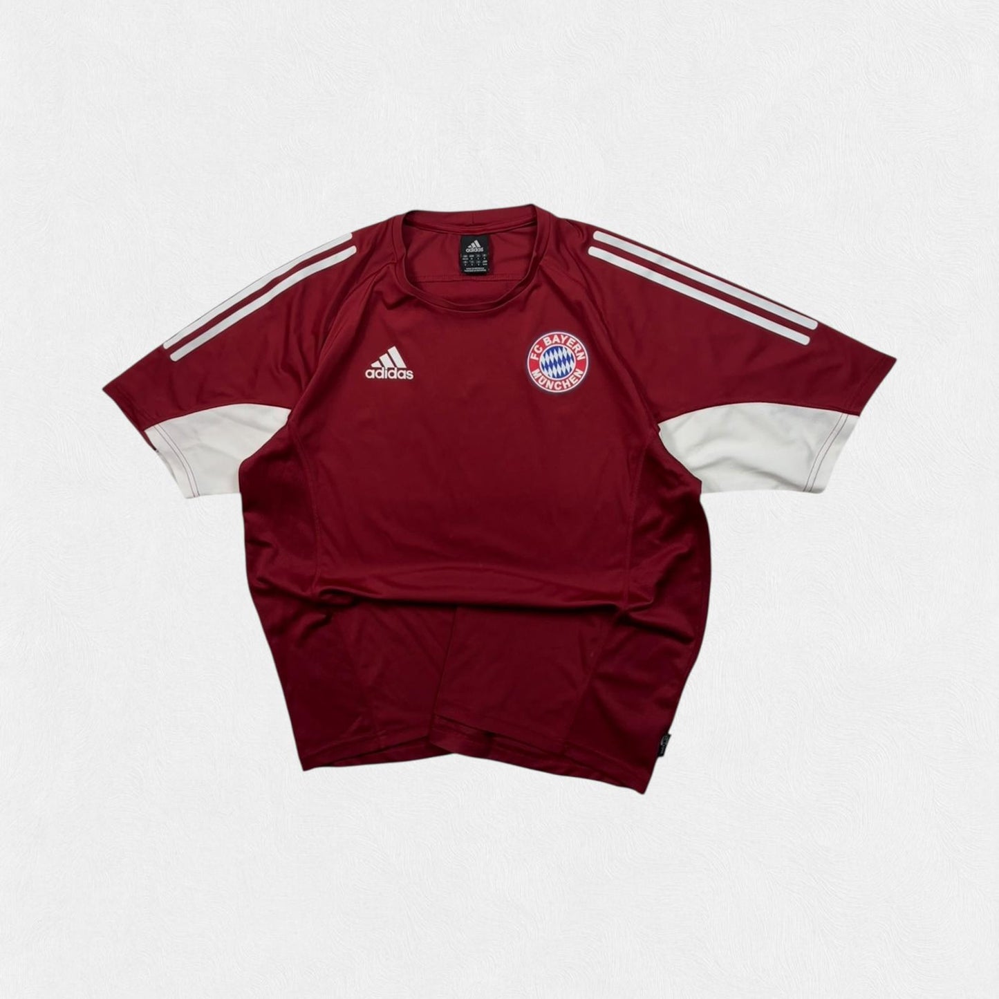 Vintage Bayern Munich 2002/03 Adidas training football shirt (M)